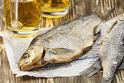 Dried fish, Russian Cuisine Dried fish, Russian Cuisine