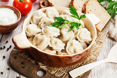 Pelmeni, Russian Cuisine Pelmeni, Russian Cuisine